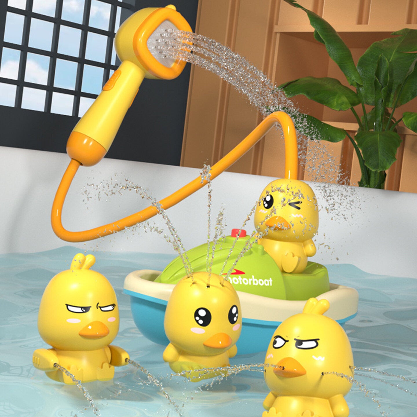 Duck Shower Spray Set - Lil Bug