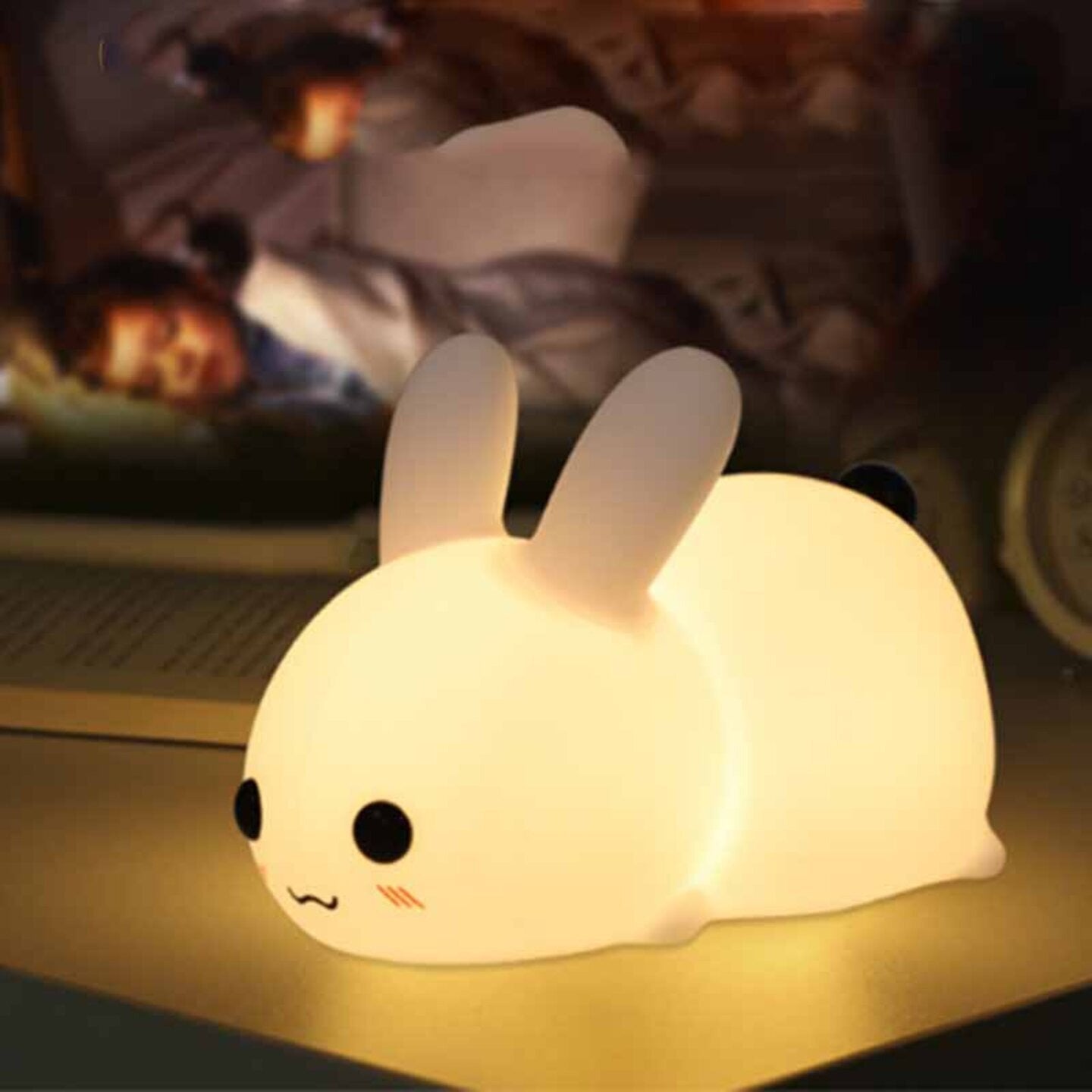 Silicone Bunny Night Light - Lil Bug