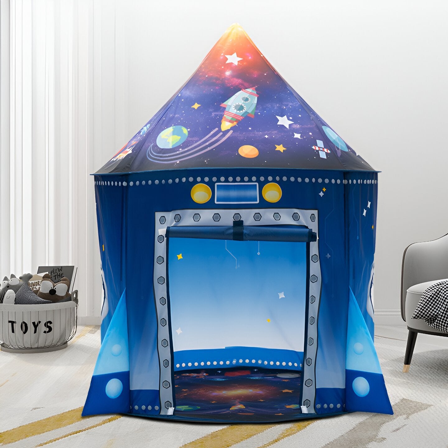 Rocket to the Stars Play Tent - Lil Bug