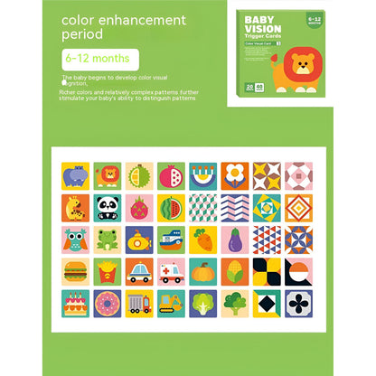 Montessori Visual Stimulation Cards - Lil Bug