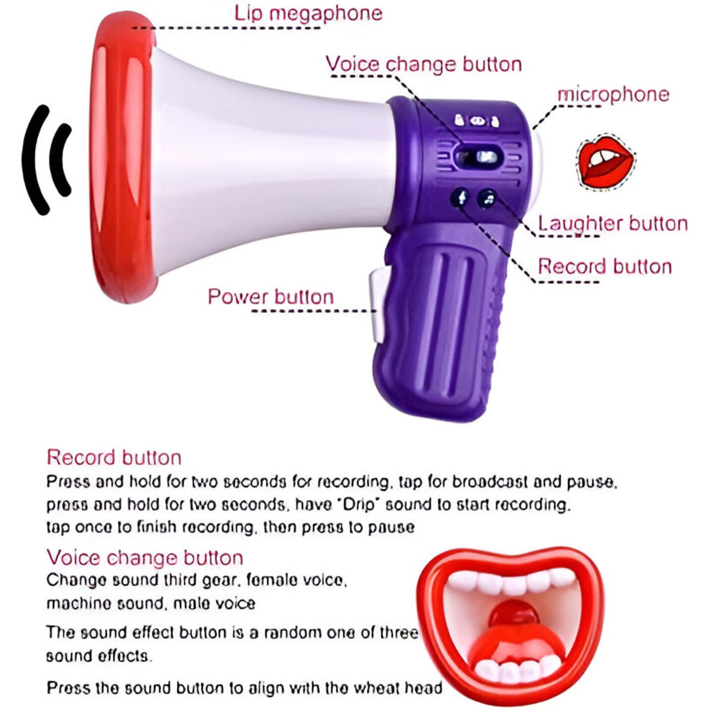 Funny Megaphone - Lil Bug