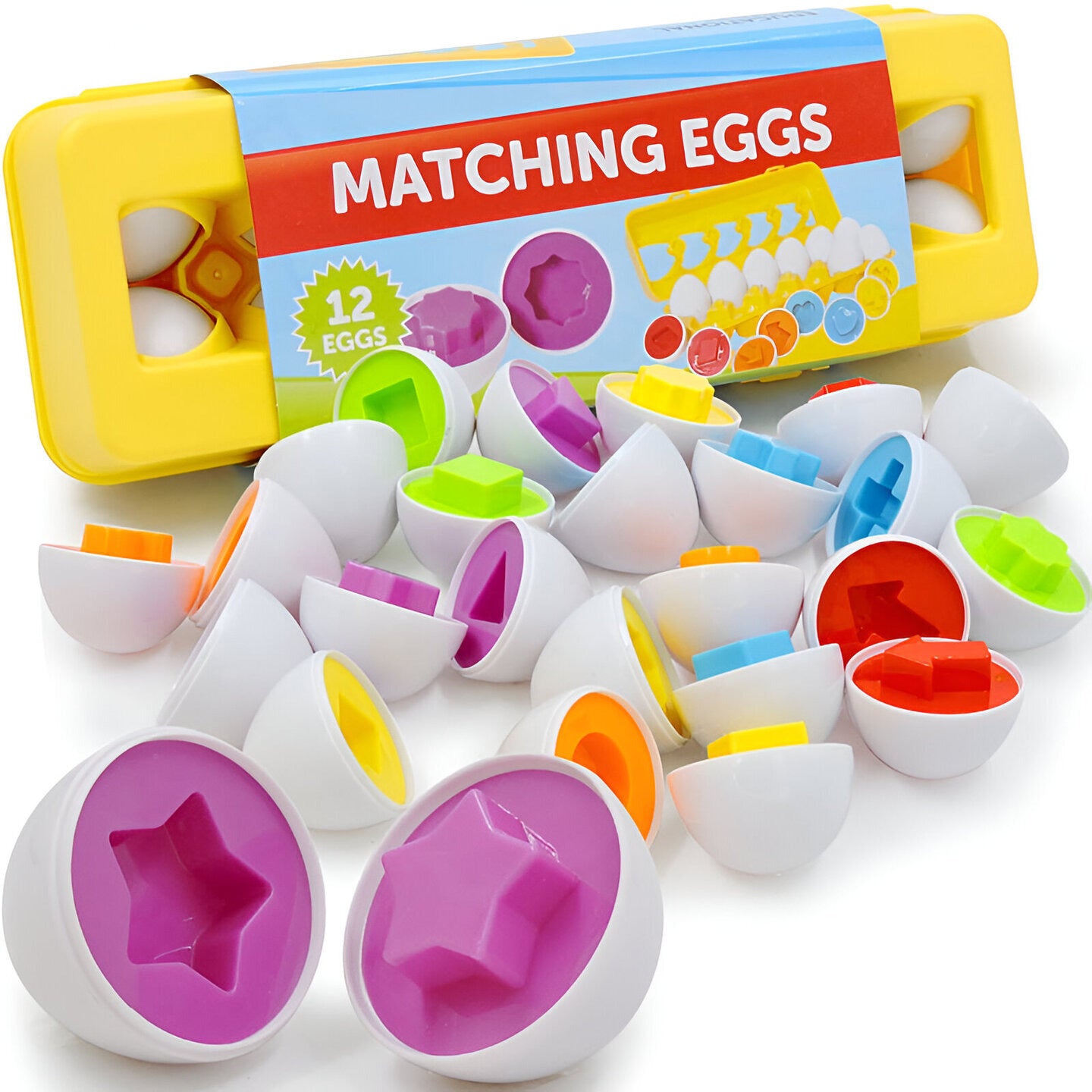 Egg Matching Puzzle - Lil Bug