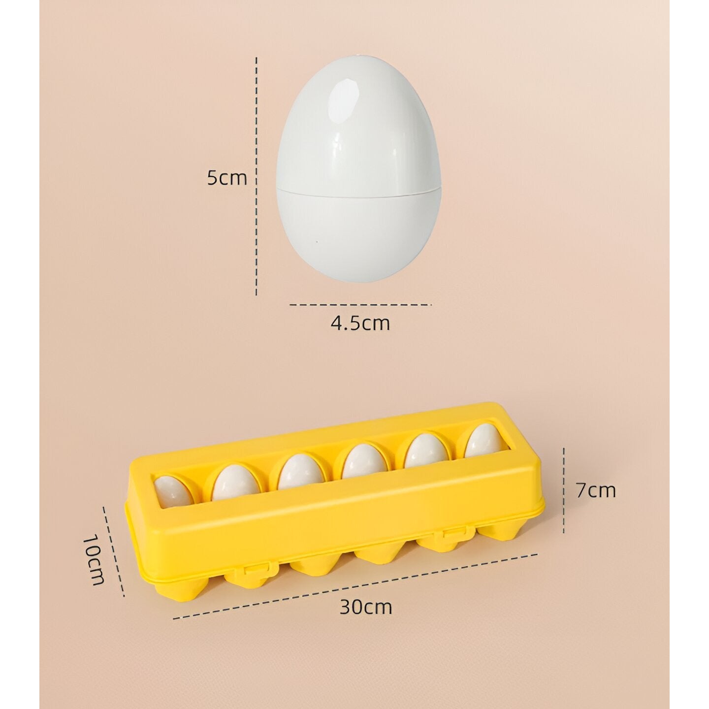 Egg Matching Puzzle - Lil Bug