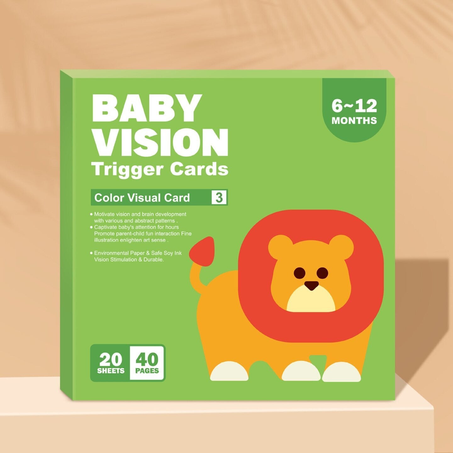 Montessori Visual Stimulation Cards - Lil Bug