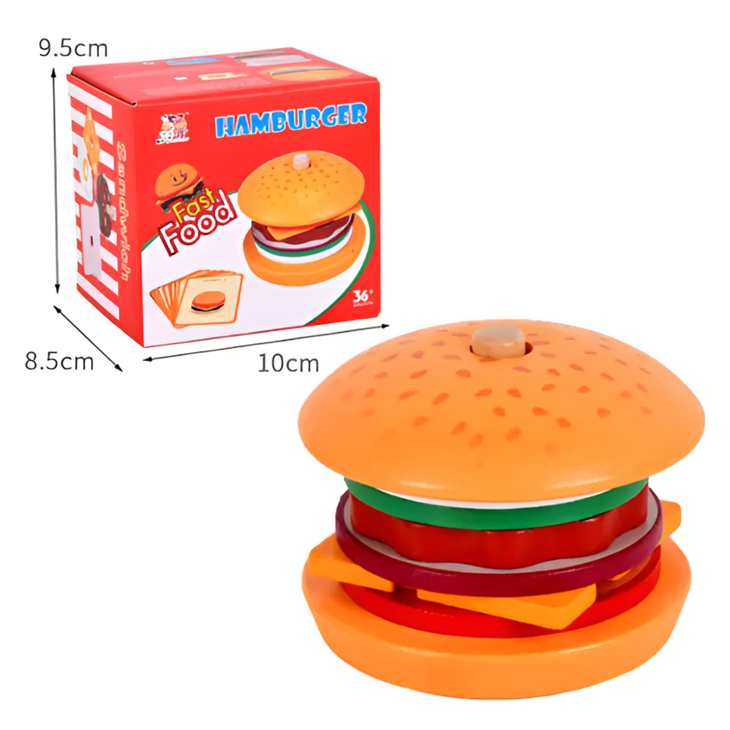 Burger Stacking Game - Lil Bug