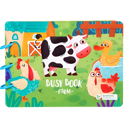 Montessori Busy Book - Lil Bug