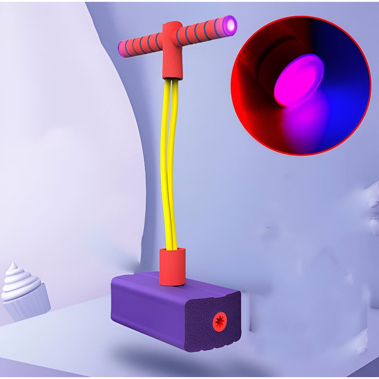 Bouncy Jumping Pole with Light & Sound - Lil Bug