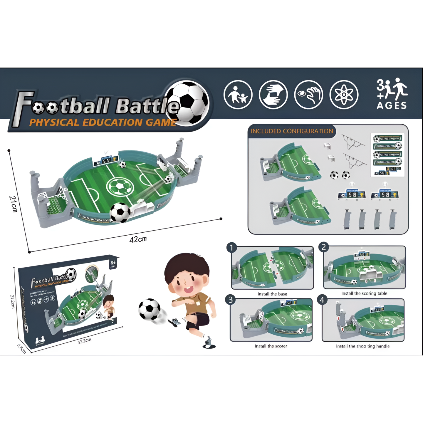 Soccer Board Game - Lil Bug