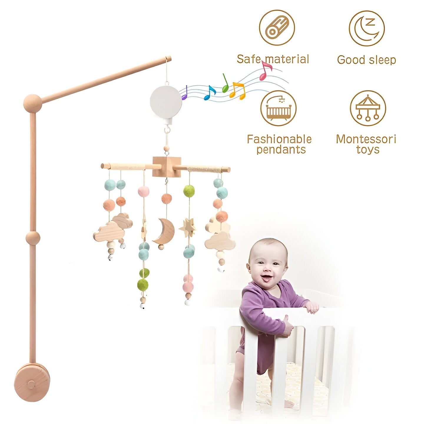 Crib Mobile Arm - Lil Bug