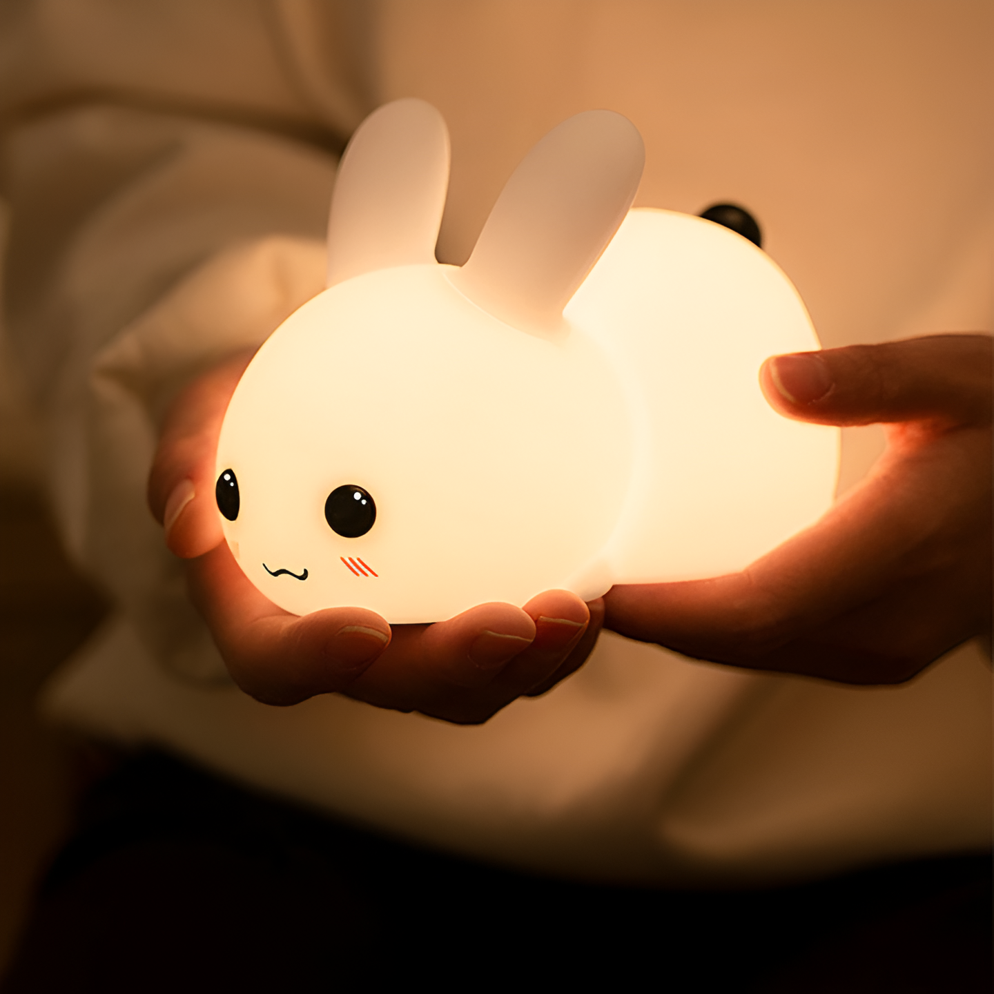 Silicone Bunny Night Light - Lil Bug