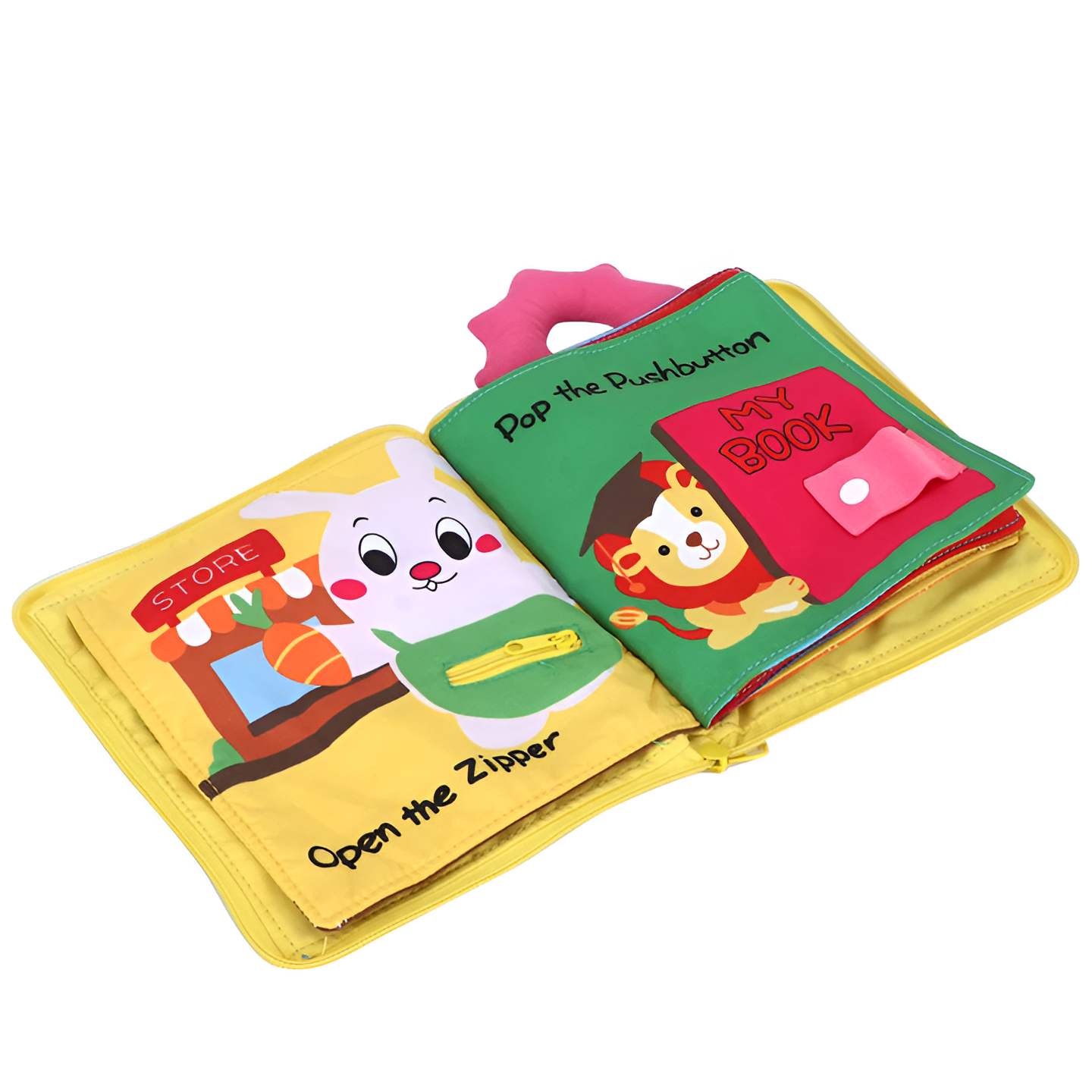 Montessori Cloth Book - 3D Busy Book - Lil Bug