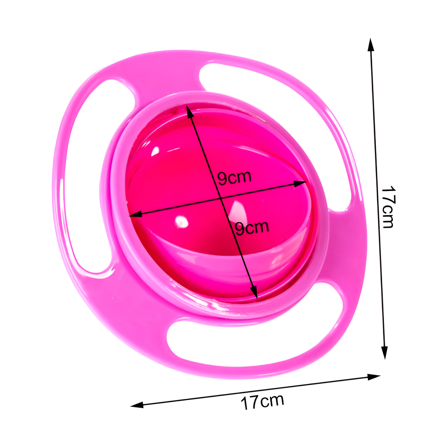 Spill Proof Gyro Bowl