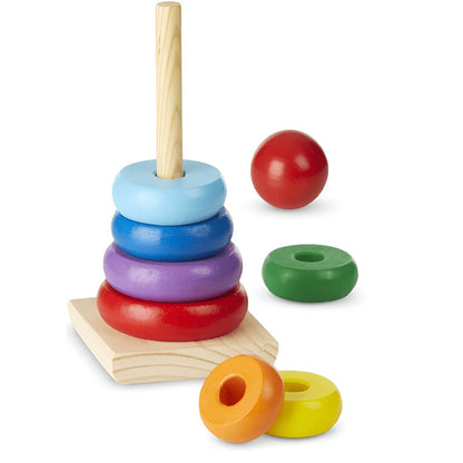 Montessori Rainbow Stacking Tower - Lil Bug