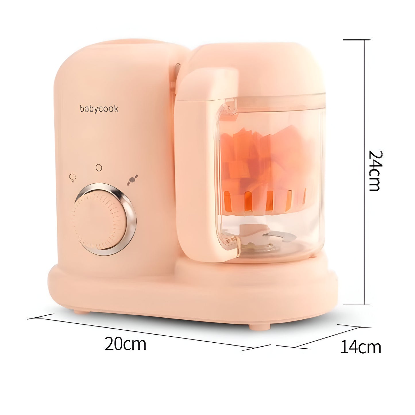 2 in 1 Baby Food Processor (Steamer + Blender)