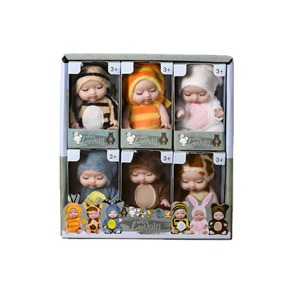 Sleeping Mini Baby Doll Set - Lil Bug