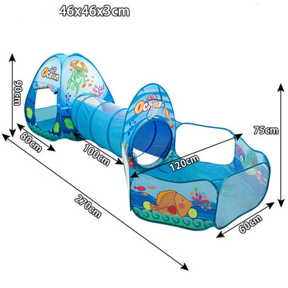 Ocean Crawl Tunnel Set - Lil Bug