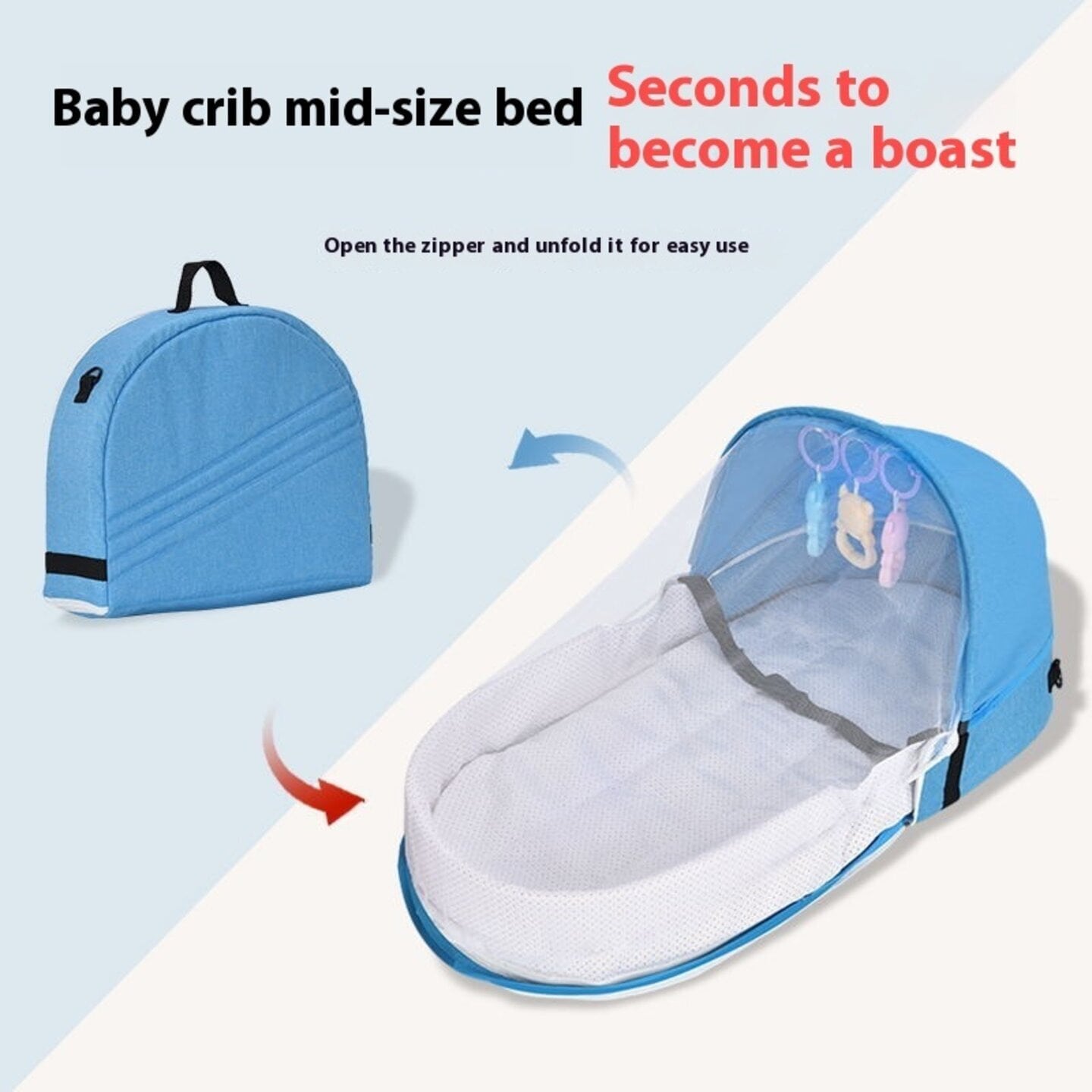 Portable Crib Bag - Lil Bug