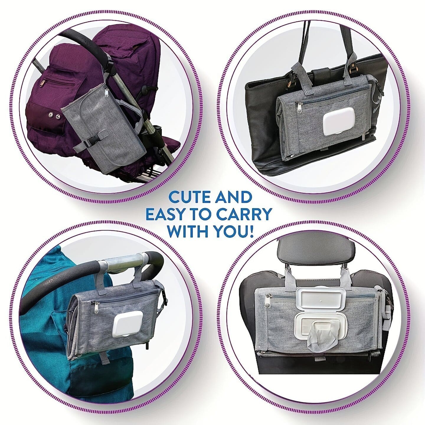 Portable Diaper Changing Bag - Lil Bug