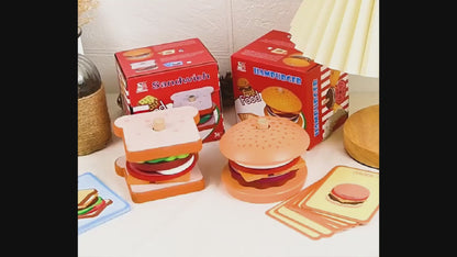 Burger Stacking Game